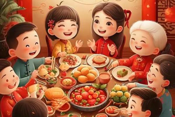 春节：团圆宴席，感受家的温暖