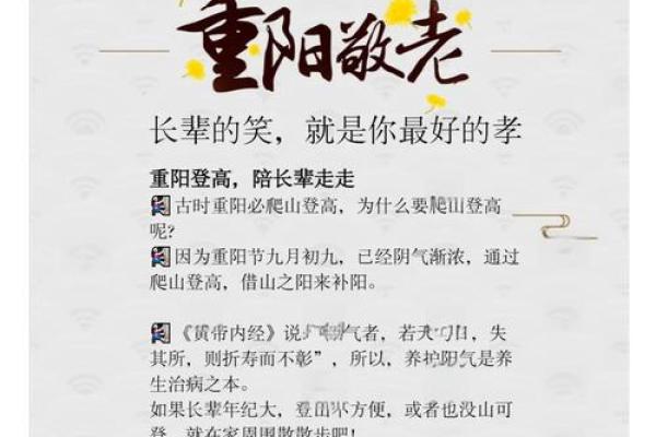 重阳：登高望远，养生与尊老并行