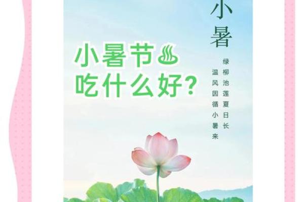 小暑：应季养生，享受夏日清凉