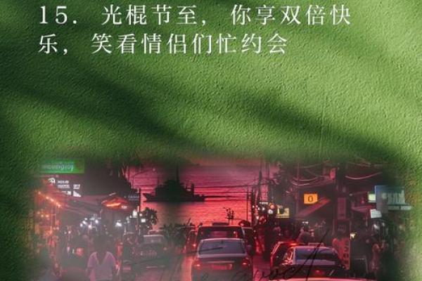 光棍节：单身自嘲，拥抱自由生活