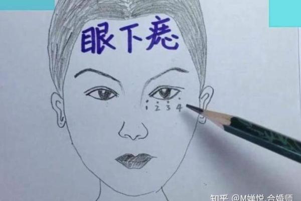 泪痣命理揭秘：泪痣能否改变你的运势？合婚时要注意什么