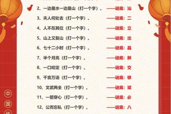 元宵节：灯谜猜猜，体验节日欢乐