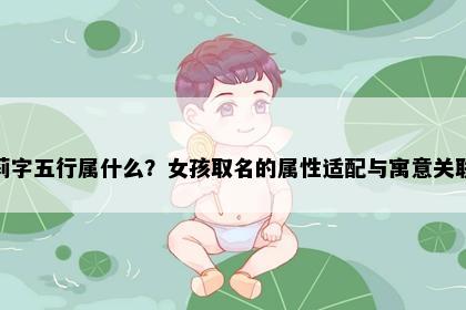莉字五行属什么？女孩取名的属性适配与寓意关联