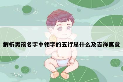 解析男孩名字中翎字的五行属什么及吉祥寓意